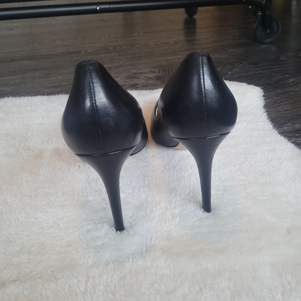 Stuart Weitzman Power 100 Stilettos In Black Size 9.5 - Picture 7 of 16